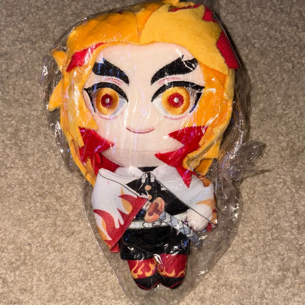 Flame-Inspired Plush Doll